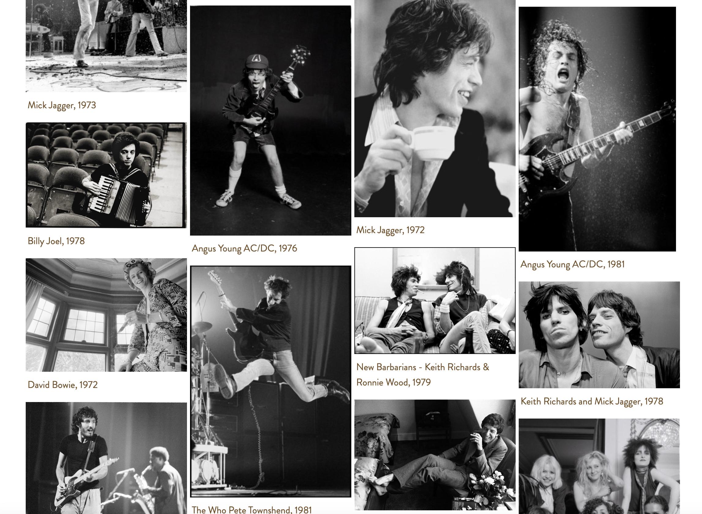 Bruce Springsteen Limitierte Auflage (Schwarz), Figurative Photograph, von Michael Putland