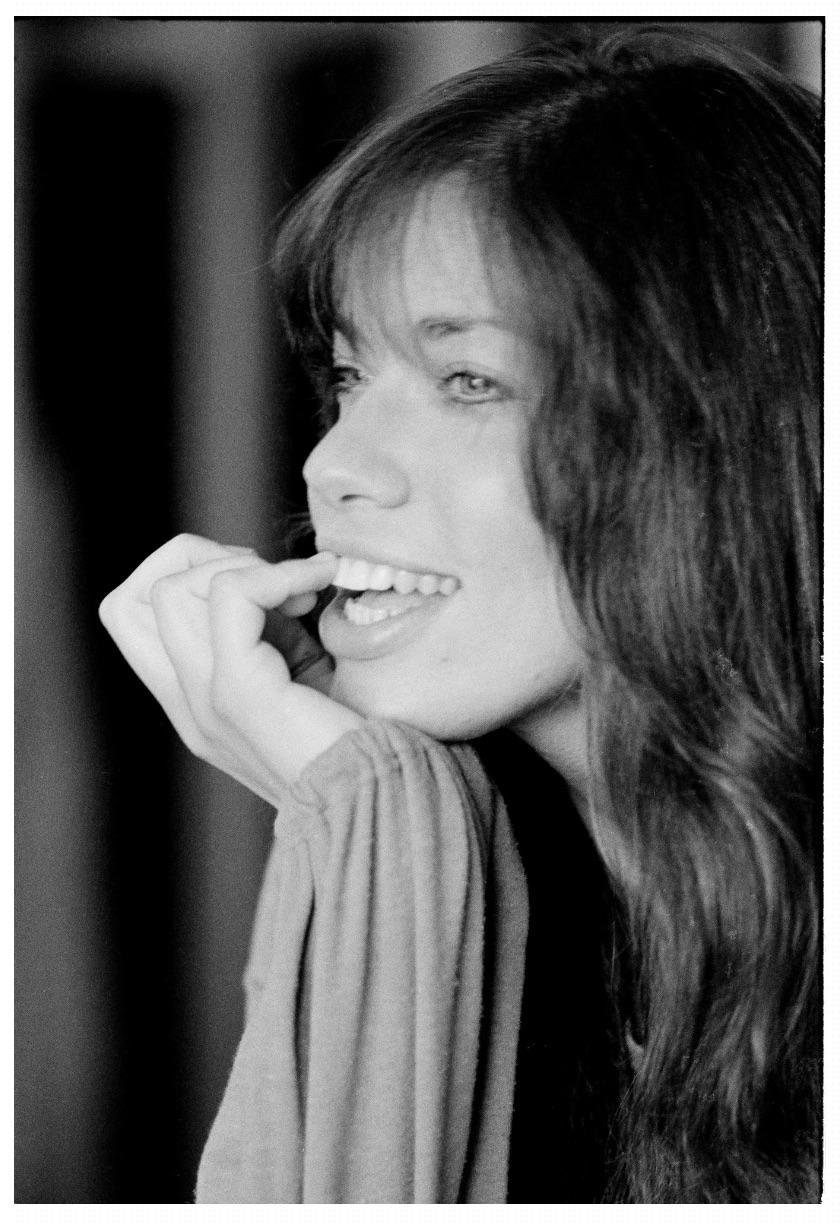 Carly Simon 1972 – Photograph von Michael Putland