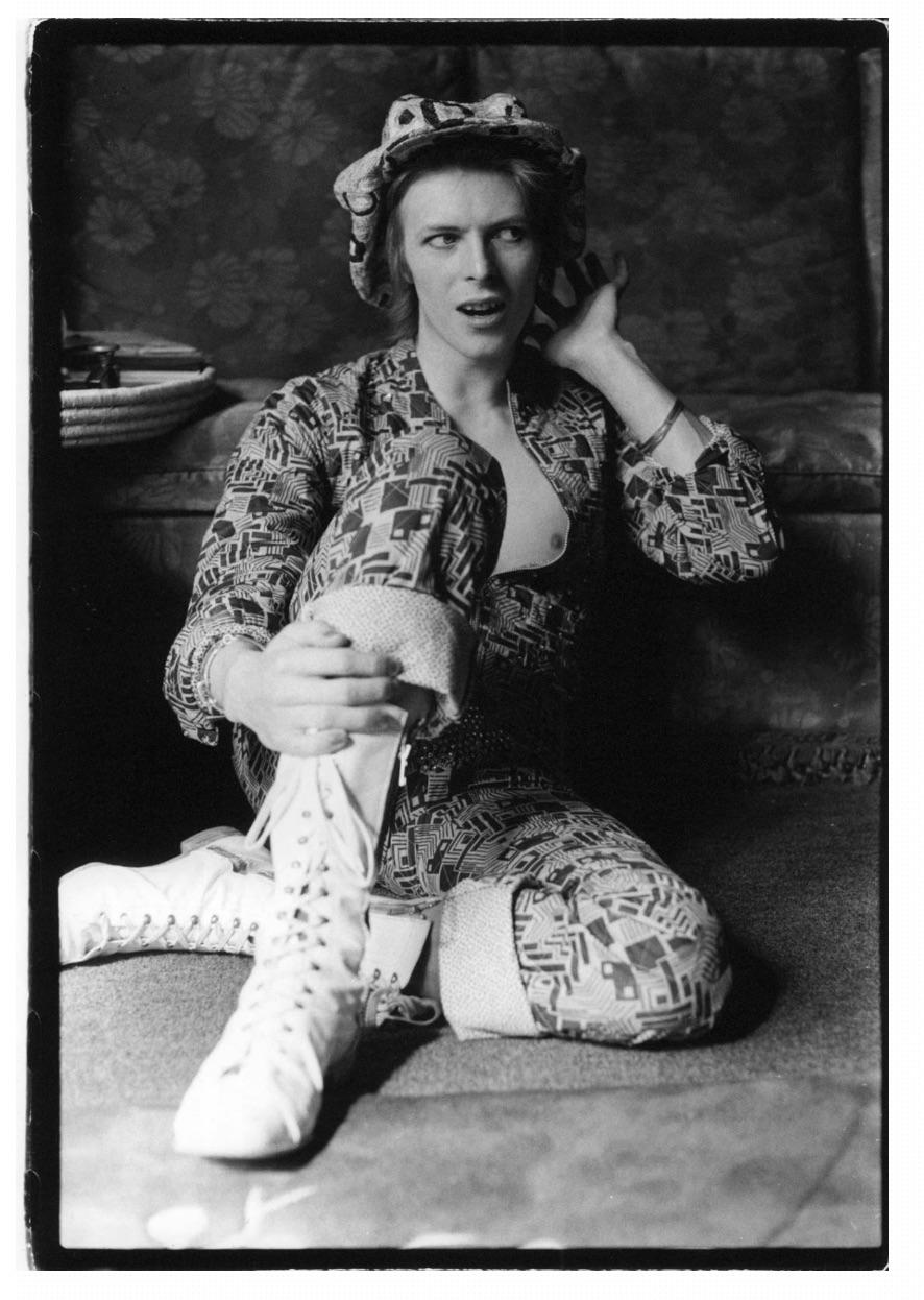 David Bowie 1972 – Photograph von Michael Putland