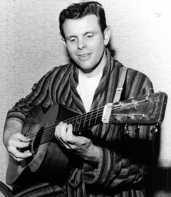 Del Shannon Playing Guitar Vintage Original Photograph