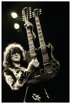 Jimmy Page of Led Zeppelin 1975