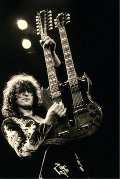 Jimmy Page von Led Zeppelin 1975