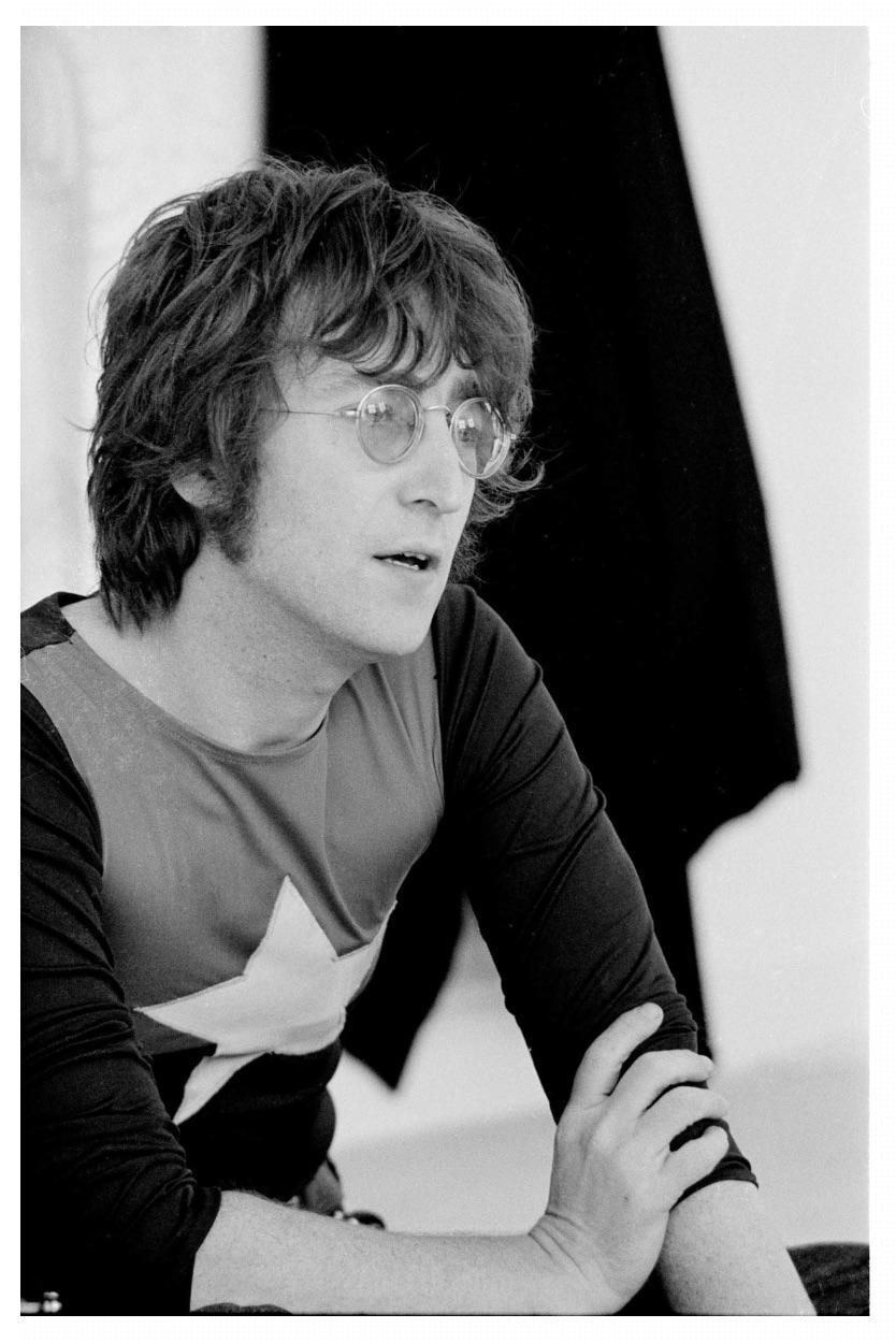 John Lennon 1971 - Photograph by Michael Putland