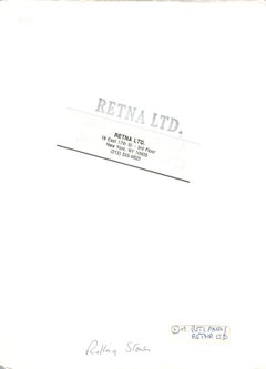 Keith Richards and Mick Jagger on a Ladder Vintage Original Photograph