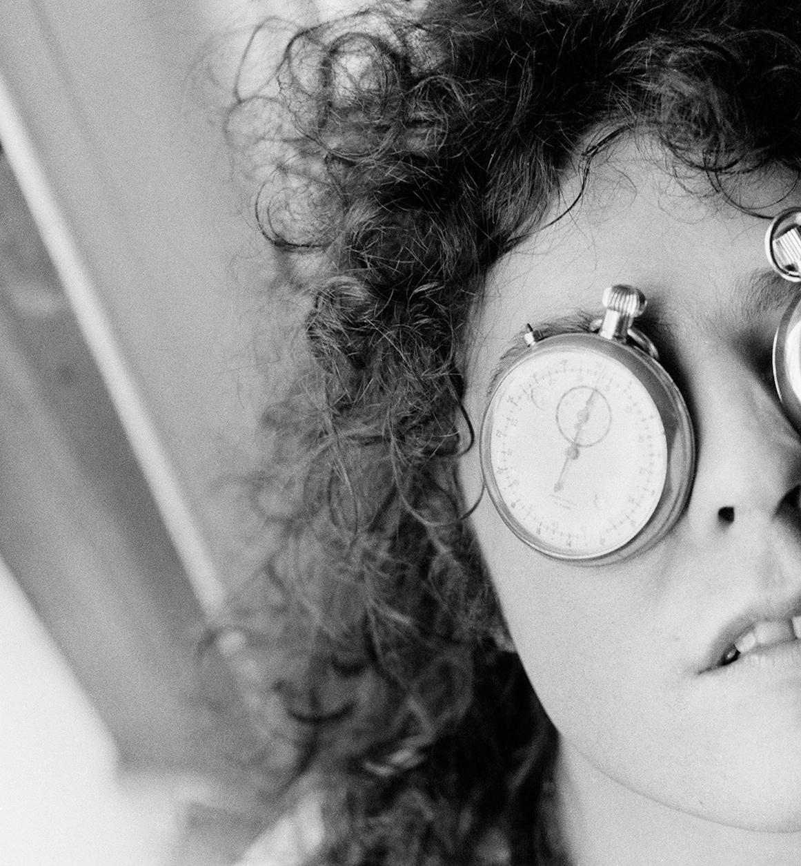 Marc Bolan T Rex Timeless - Estate Print - Black Portrait Photograph by Michael Putland