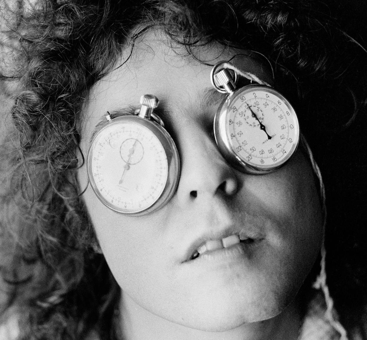 Marc Bolan Timeless - 20th century black and white music photography  - Photograph by Michael Putland