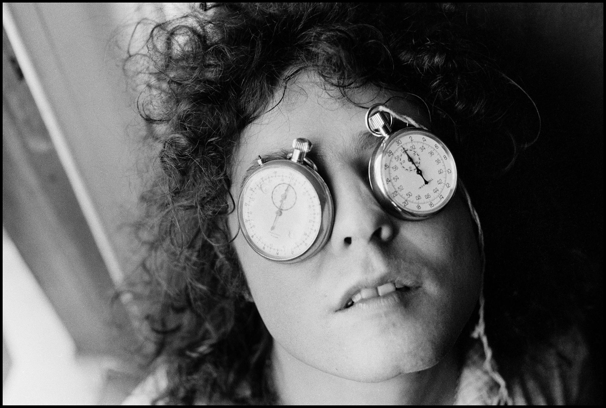 Michael Putland Portrait Photograph - Marc Bolan Timeless - 20th century black and white music photography 
