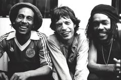 Marley, Jagger, and Tosh Vintage Original Photograph