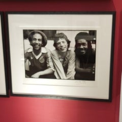 Michael Putland, Bob Mick and Pete, 1978. Signed Edition.