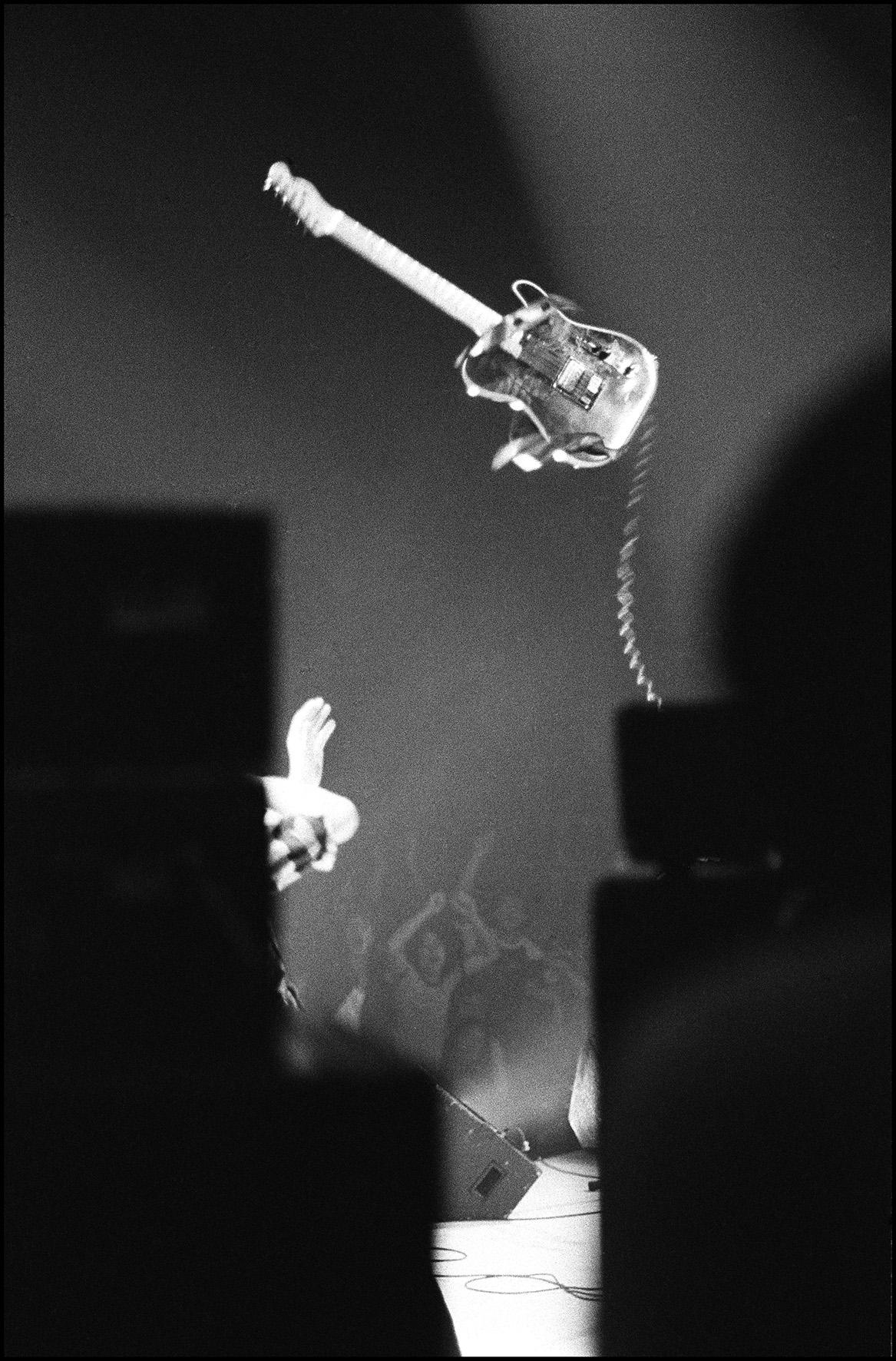 Michael Putland Black and White Photograph - The Who Pete Townshend 1979 - signed limited edition