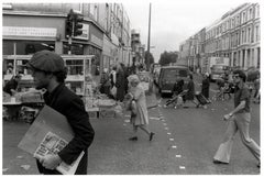 Tom Waits on Portobello Road, 1976 Limited Estate Print