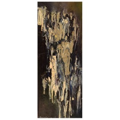 Michael Qvarsebo, Listed Swedish Artist, Oil on Canvas, Abstract Composition