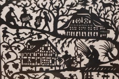 Michael Raedecker "Ballenberg Switzerland" Scherenschnitte