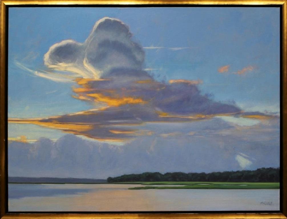 Olio su tela con cornice 