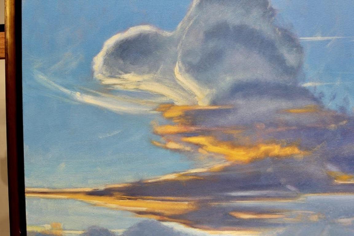 Olio su tela con cornice 