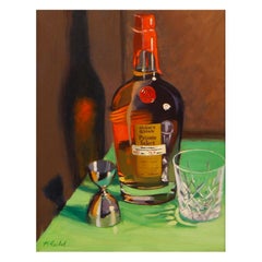 Olio su tela con cornice "Maker's Mark Private Select" di Michael Reibel