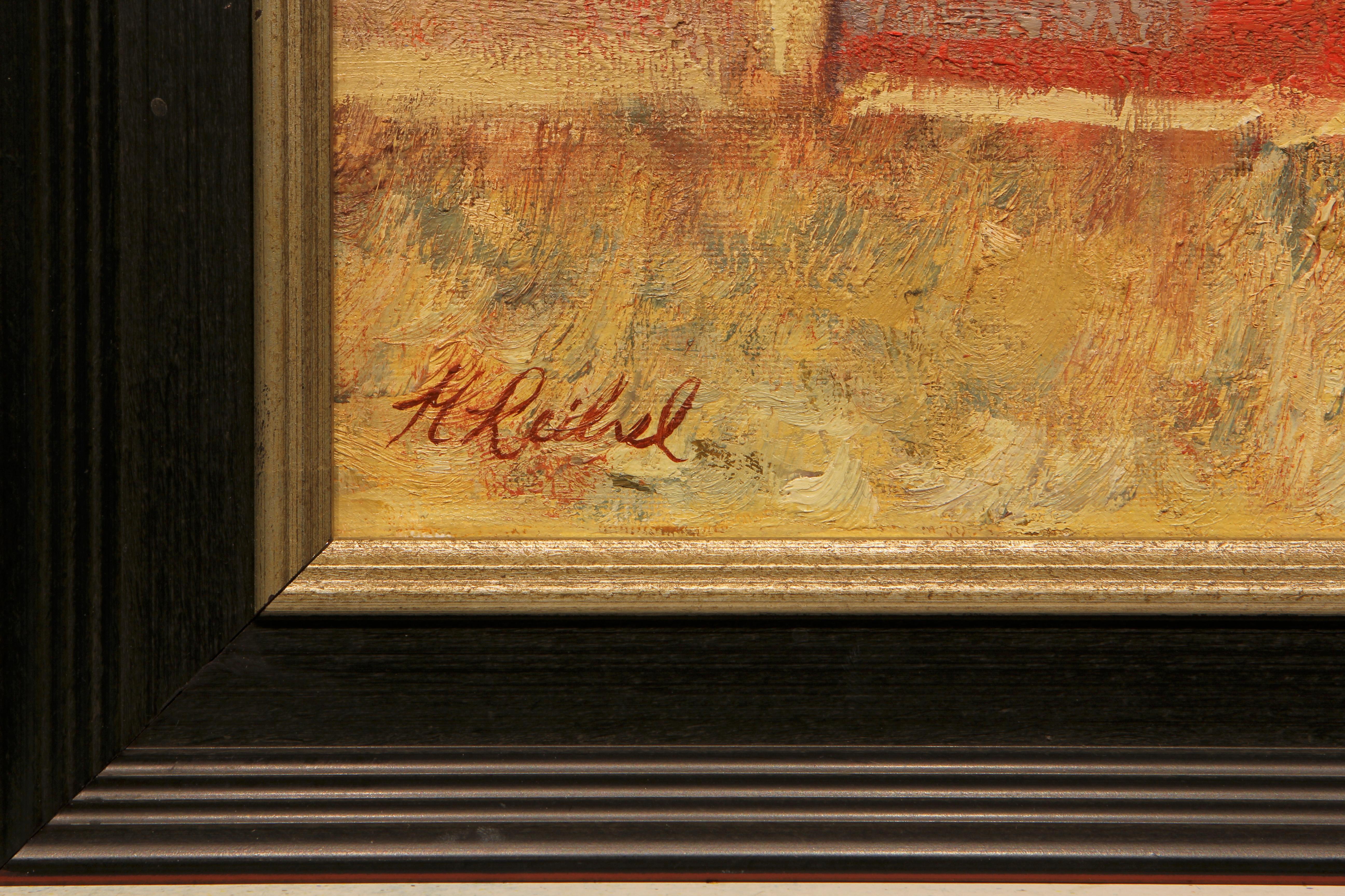 Olio su tela con cornice 