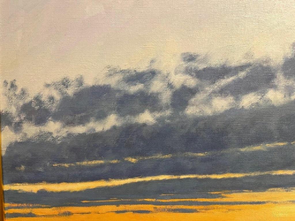 Quadro olio su tela con cornice 