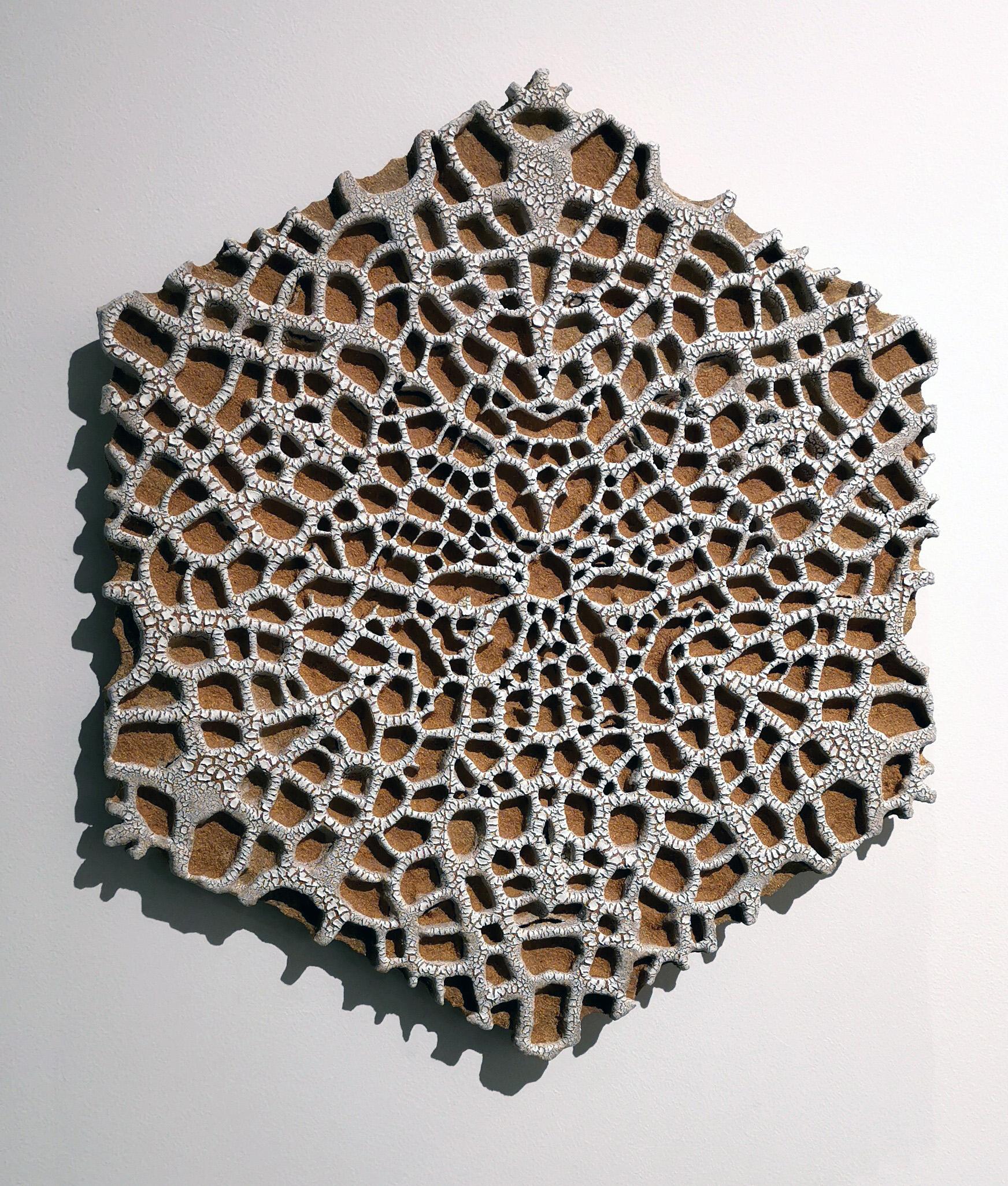 Abstract Sculpture Michael rice  - Sculpture murale Mandala