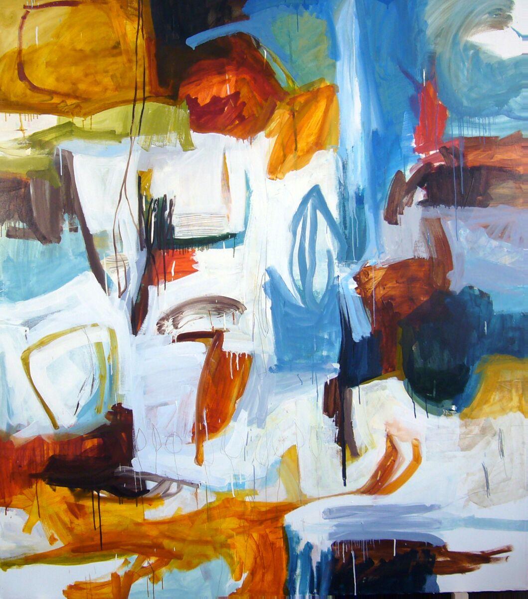 Michael Rich Abstract Painting - Solitudes of Sky