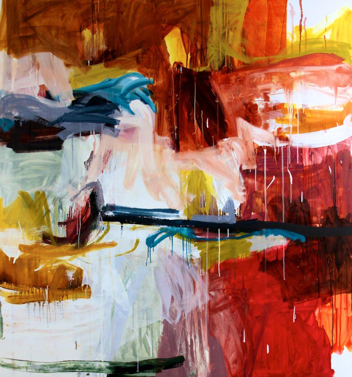 Abstract Painting Michael Rich - Dimanche