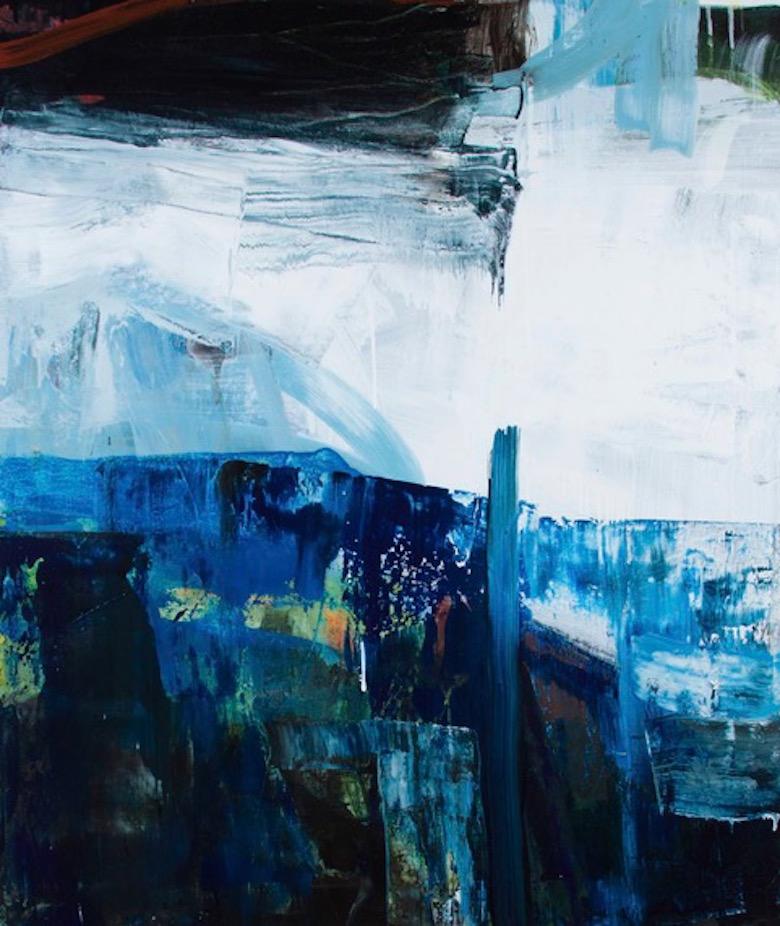 Michael Rich Abstract Painting - Winter Gone By