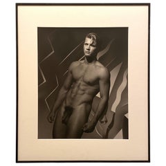 Michael Roberts Original Photograph "Michel Nude" Hamilton's London, 1989
