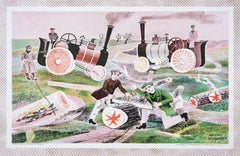 Michael Rothenstein, Timber Felling, S.P.5., School Prints Ltd., 1945 (after)