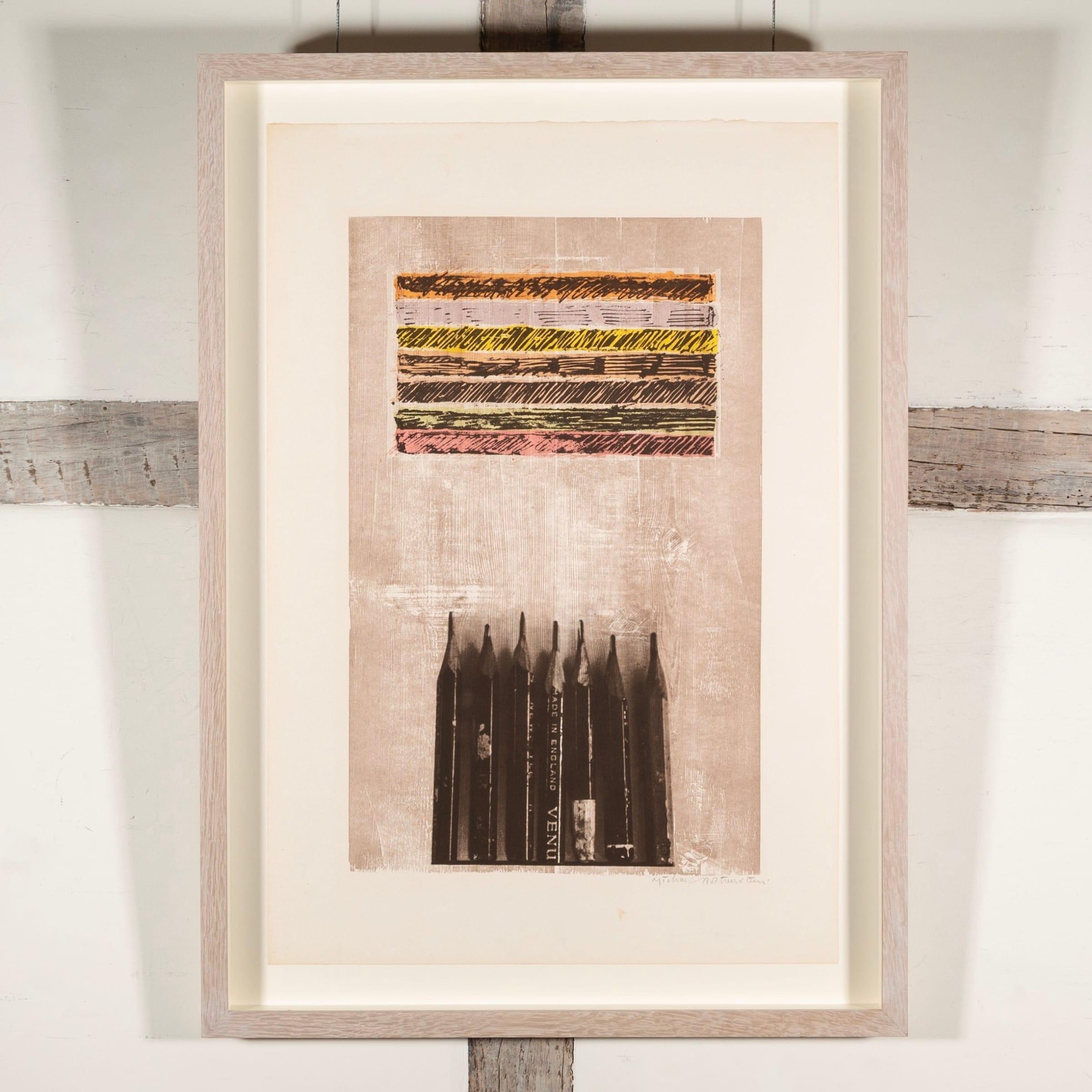 Bleistifte und Farben von Michael Rothenstein – Print von Michael Rothenstein, RA