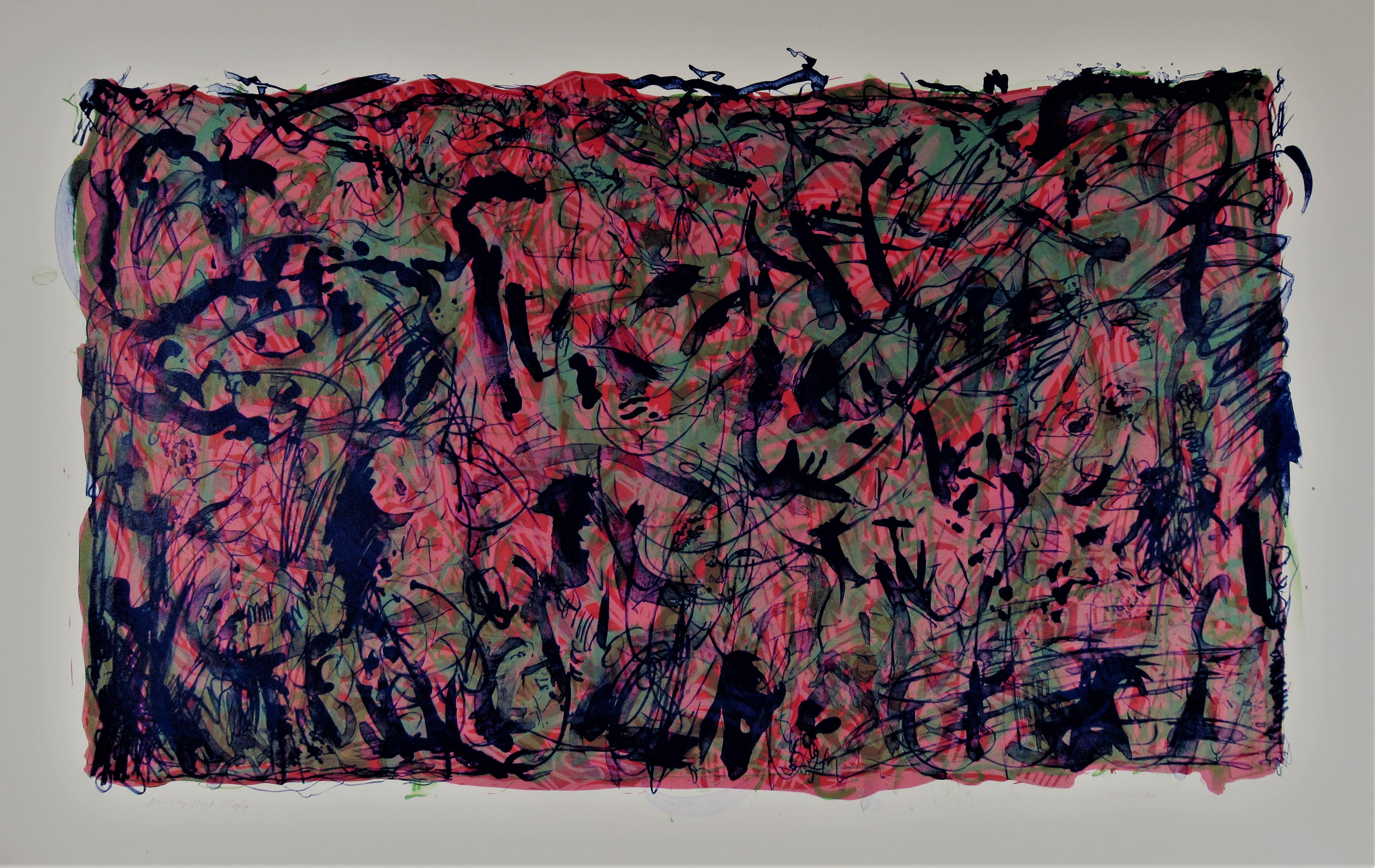 Michael Rubin Abstract Print - Asbury Park III