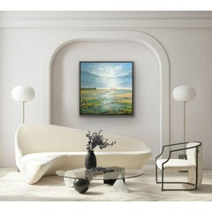 A Great Day at the Beach, Michael Sanders, Original painting, Seascape art