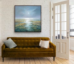 A Hazy Afternoon Mixed-Media Painting by Michael Sanders, 2022