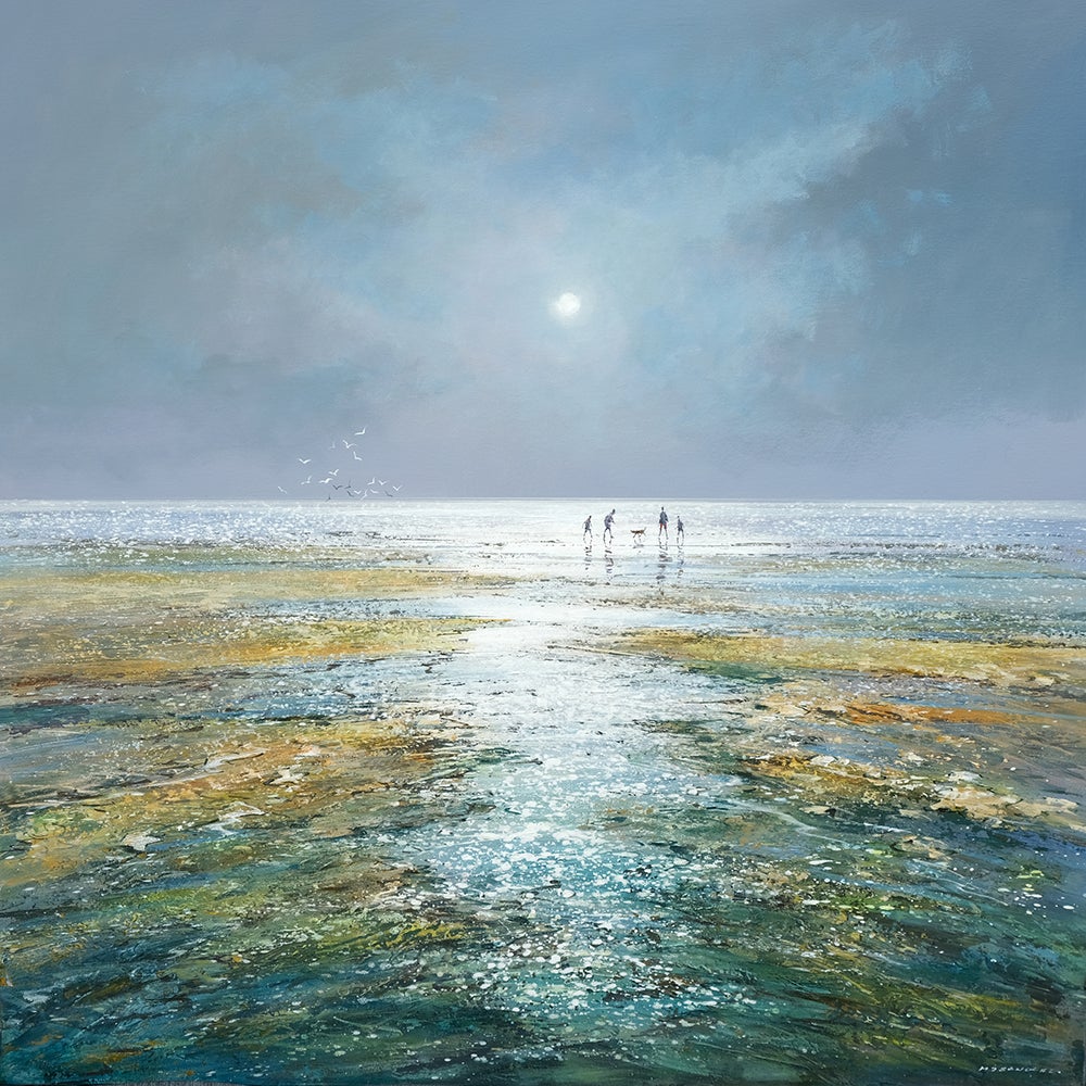A Hazy Afternoon by Michael Sanders [2022]

An original mixed-media painting by Michael Sanders. 90 x 90 cm deep edge canvas painted around the edges and ready to hang. "This painting captures an afternoon at the beach after a seamist had rolled in