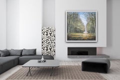 Michael Sanders, A Walk in Felbrigg, Original Landscape Painting Traditional Art