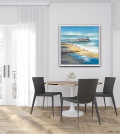 Michael Sanders, Sunday Afternoon, Cromer, Limited Edition Canvas Print