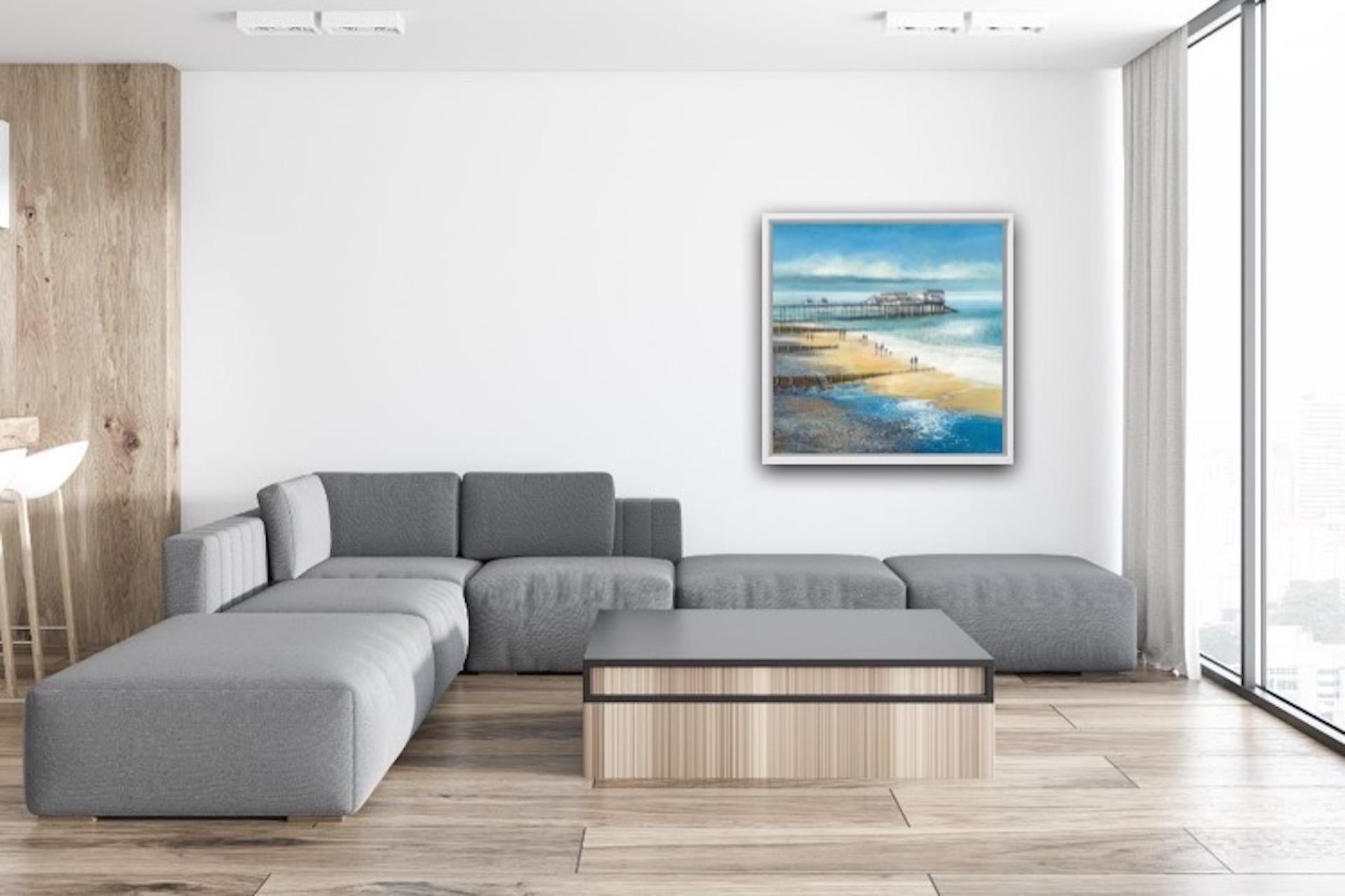 Michael Sanders
Sunday Afternoon, Cromer – Large Canvas Print
Limited Edition Giclee Print on Canvas
Edition of 50
Canvas Size: H 80cm x W 80cm 
Sold Unframed
Please note that insitu images are purely an indication of how a piece may look

Sunday