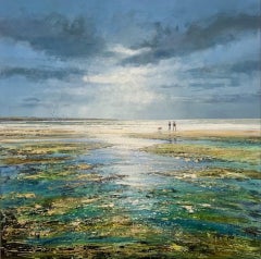 Time Together, Michael Sanders, Original Seascape Painting, Coastal Artwork