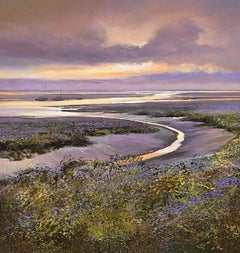 Anatra a Morston, Stampa su tela di grandi dimensioni, Arte accessibile, Arte in vendita, Paesaggio