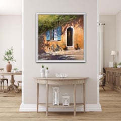 Michael Sansers, Bicyclette, Large Canvas Print, Affordable Art, Art Online