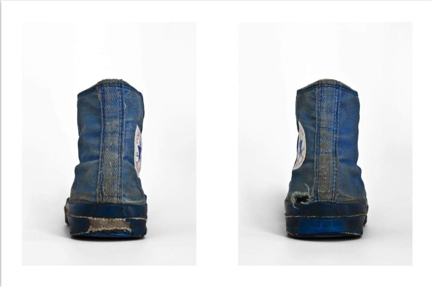 Converse, Denim is a dynamic C-Type print, sold in this size in an Edition of 12. 

The price listed is for two C-Type prints, which are 30" x 22" in size, and are sold unframed.

This print may be available in more sizes, please contact the gallery