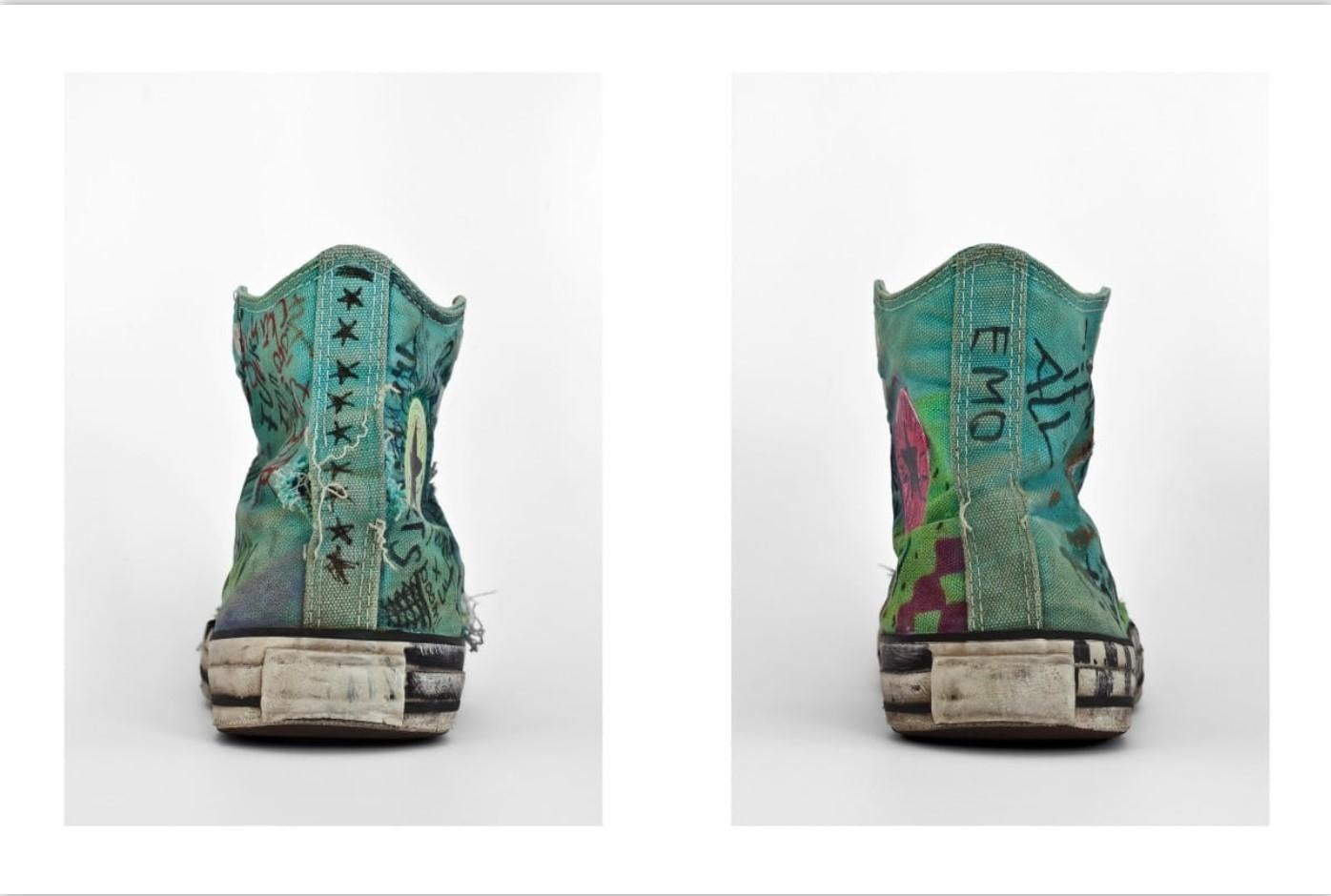 Converse, Doodle is a dynamic C-Type print, sold in this size in an Edition of 12. 

The price listed is for two C-Type prints, which are 30" x 22" in size, and are sold unframed.

This print may be available in more sizes, please contact the