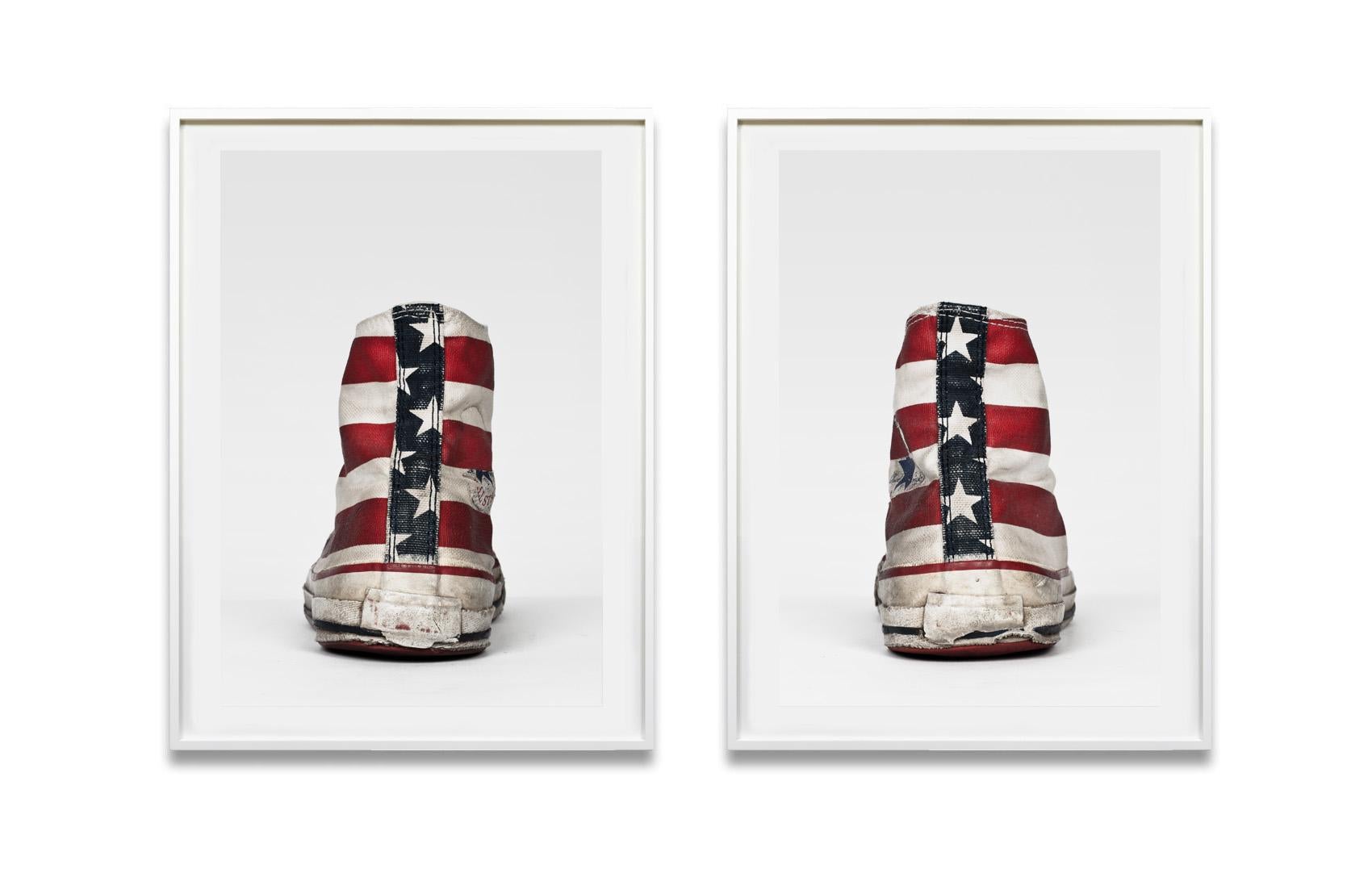 Please be aware that the US recently imposed an import duty on photographs printed in the last 20 years which may apply if you are purchasing and importing this to the US.

Converse, Stars and Stripes is a stunning C-Type Print in an Edition of 12