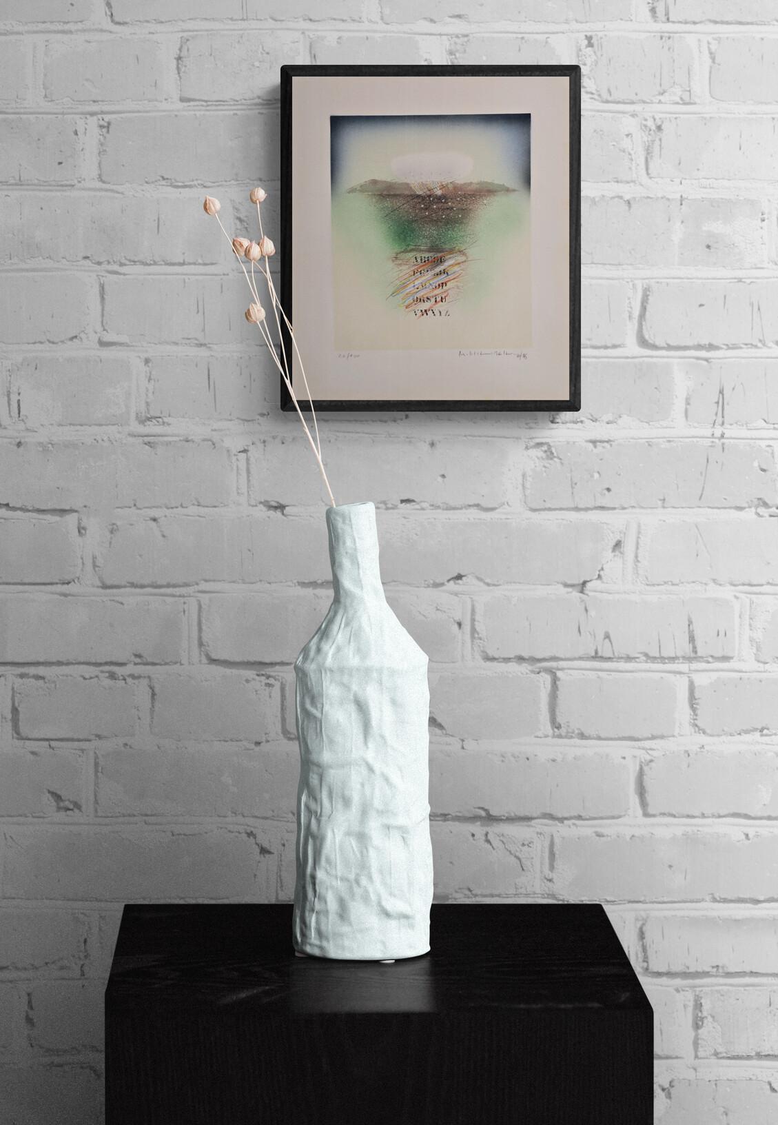 Alfabeto del paisaje (poético, mitológico, contemporáneo) - Print Moderno de Michael Schmidt-Stein