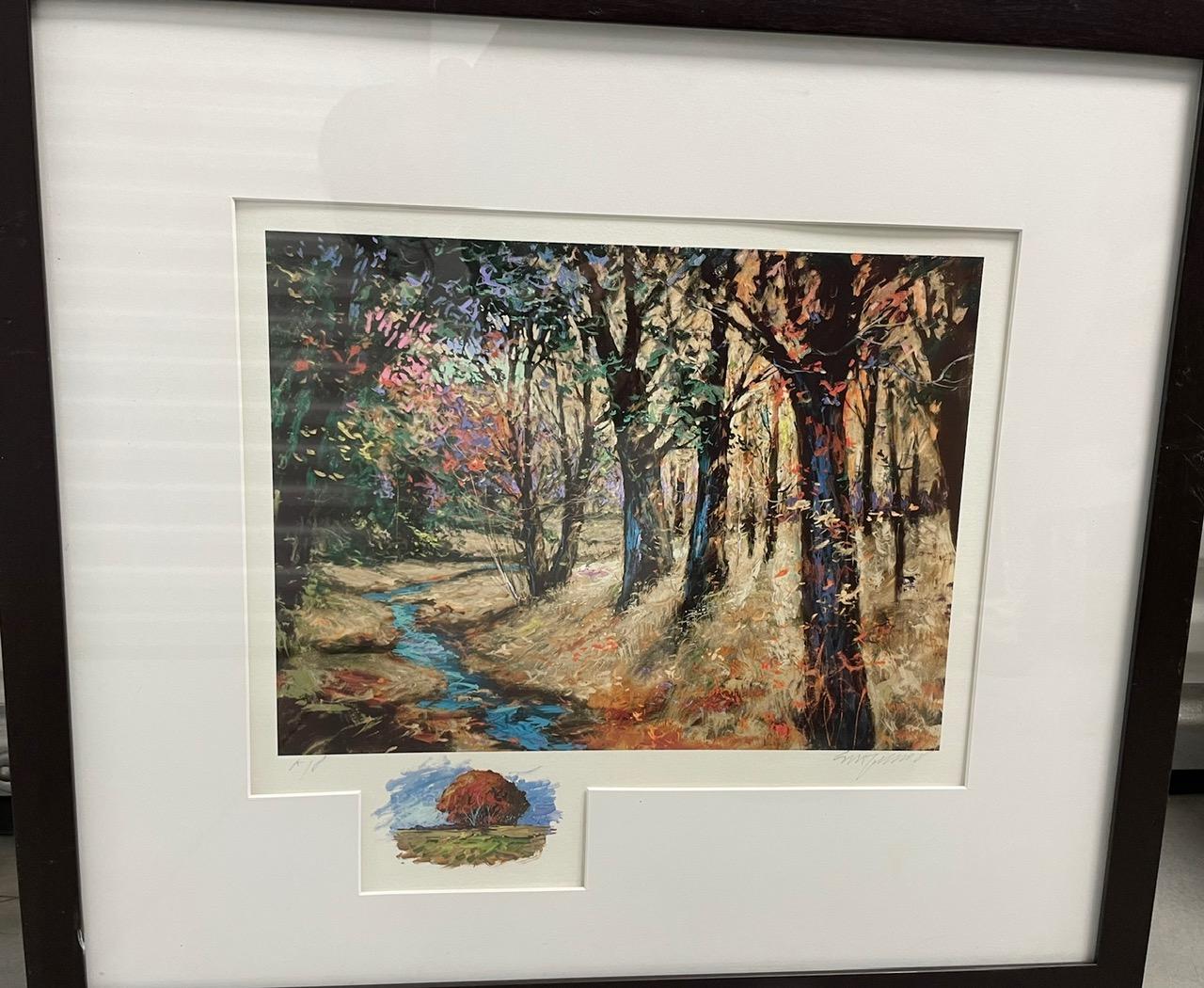 Michael Schofield Landscape Print - The Four Seasons- Autumn