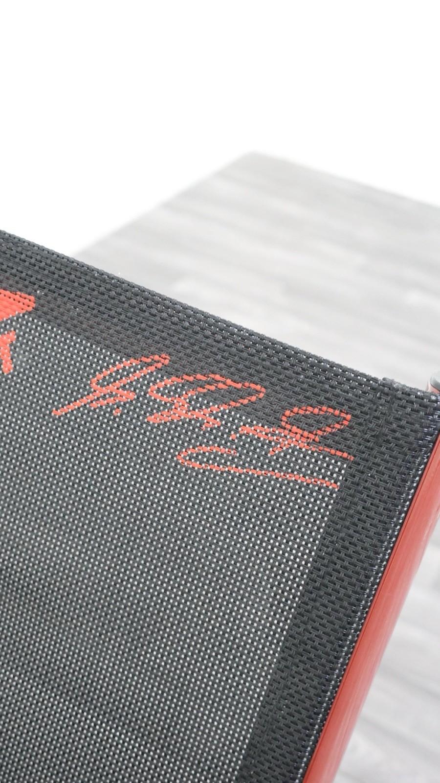 Italian Michael Schumacher Pair Of Folding Chairs Official Merchandise 2000 For Sale