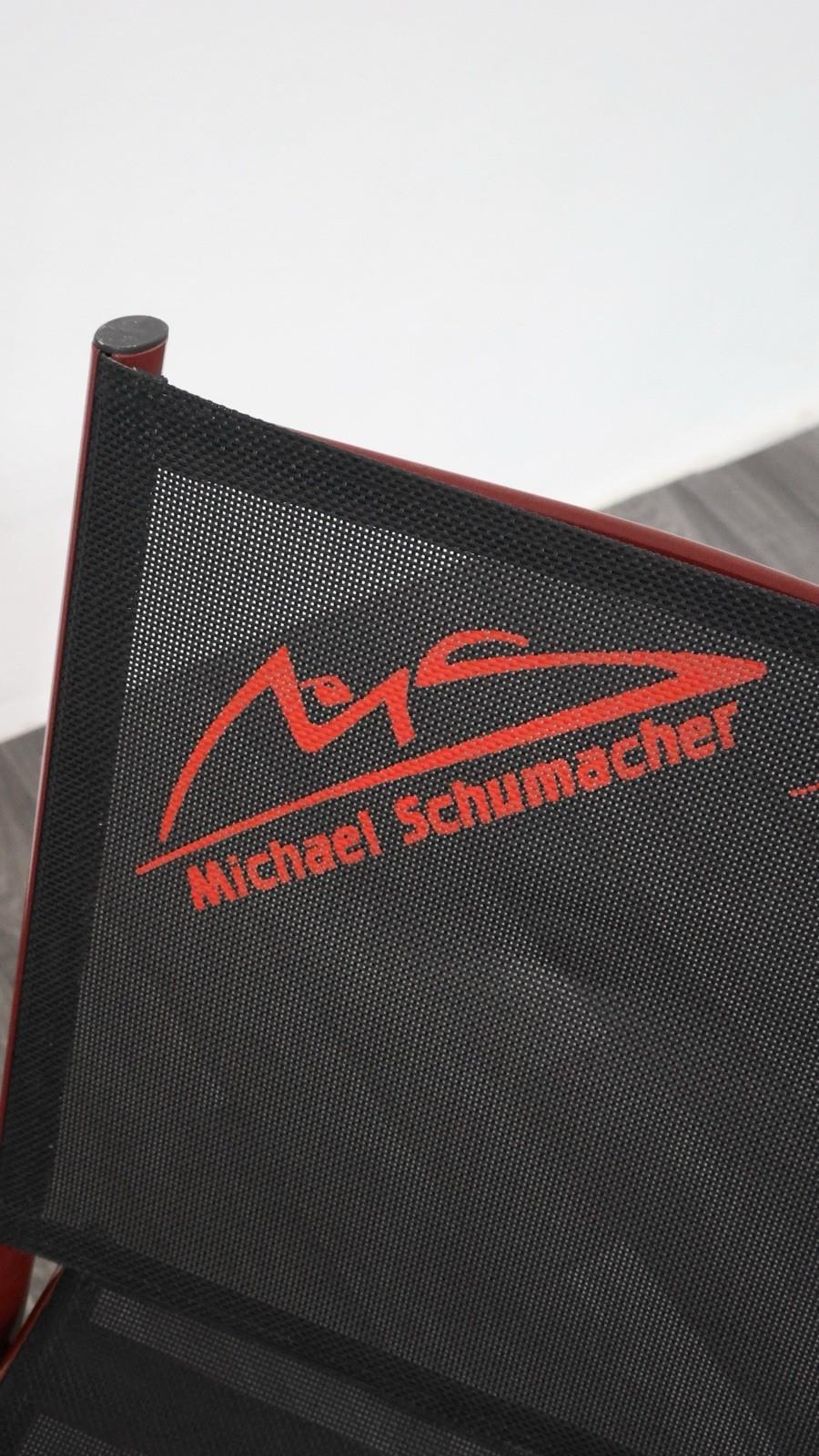 Michael Schumacher Pair Of Folding Chairs Official Merchandise 2000 In Excellent Condition For Sale In Taranto, IT