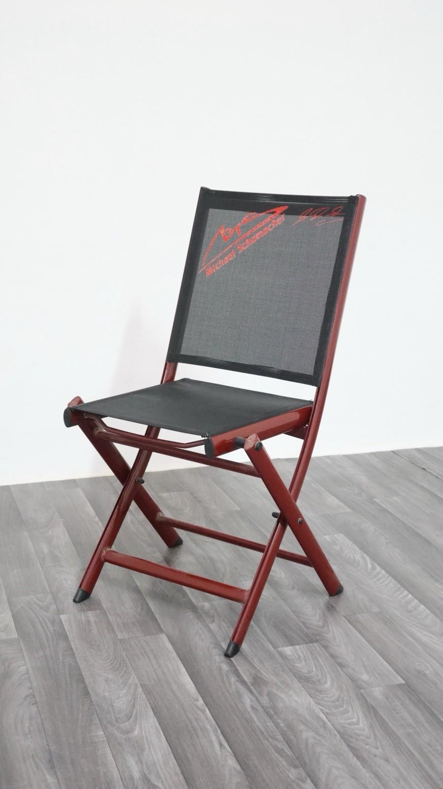 Michael Schumacher Pair Of Folding Chairs Official Merchandise 2000 For Sale 3