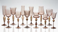 Custom Rosewater & Pagliesco Goblet Set (30 pieces)