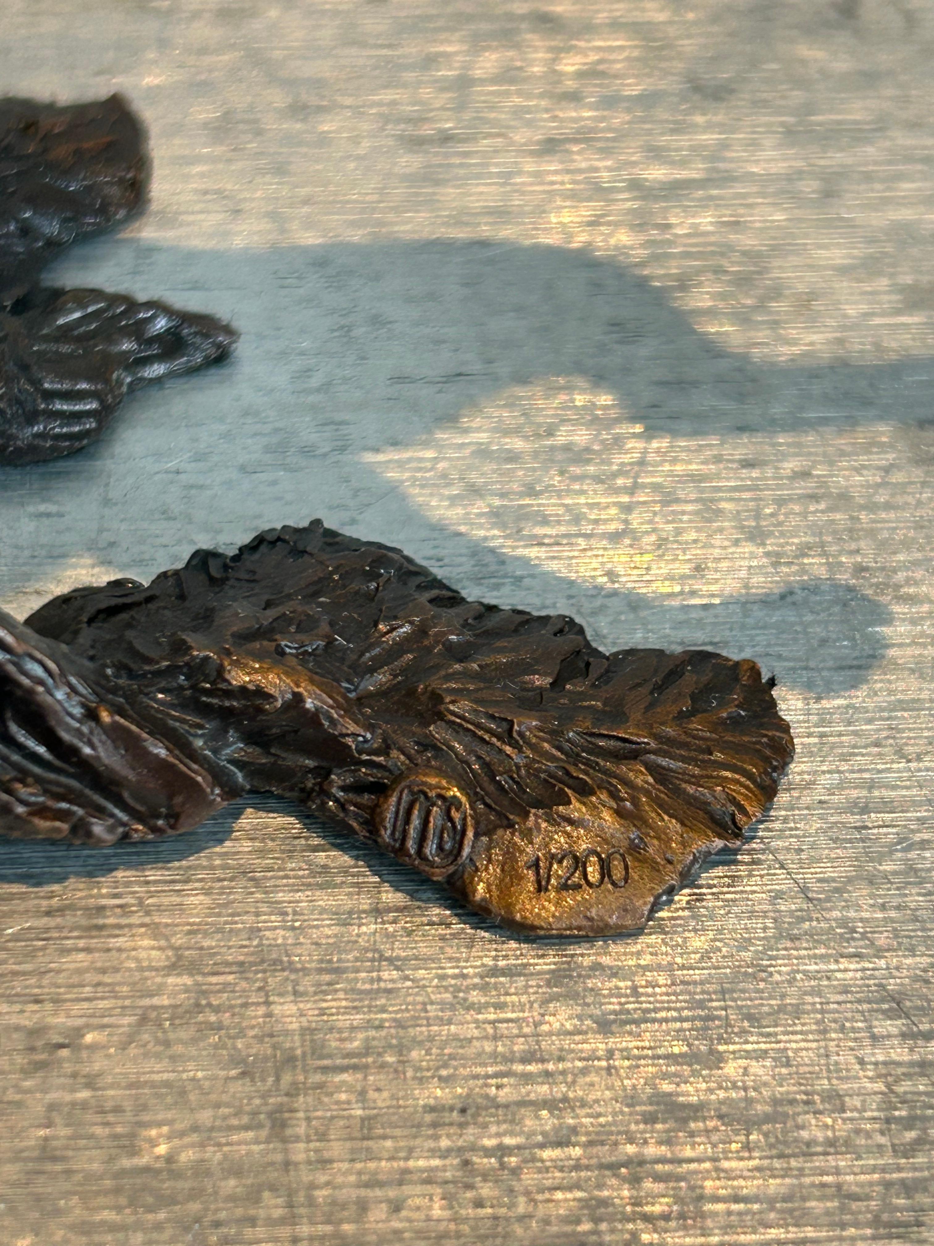 Other Michael Simpson Springer & Woodcock Solid Bronze Signed Sculpture 1 Edition/200
