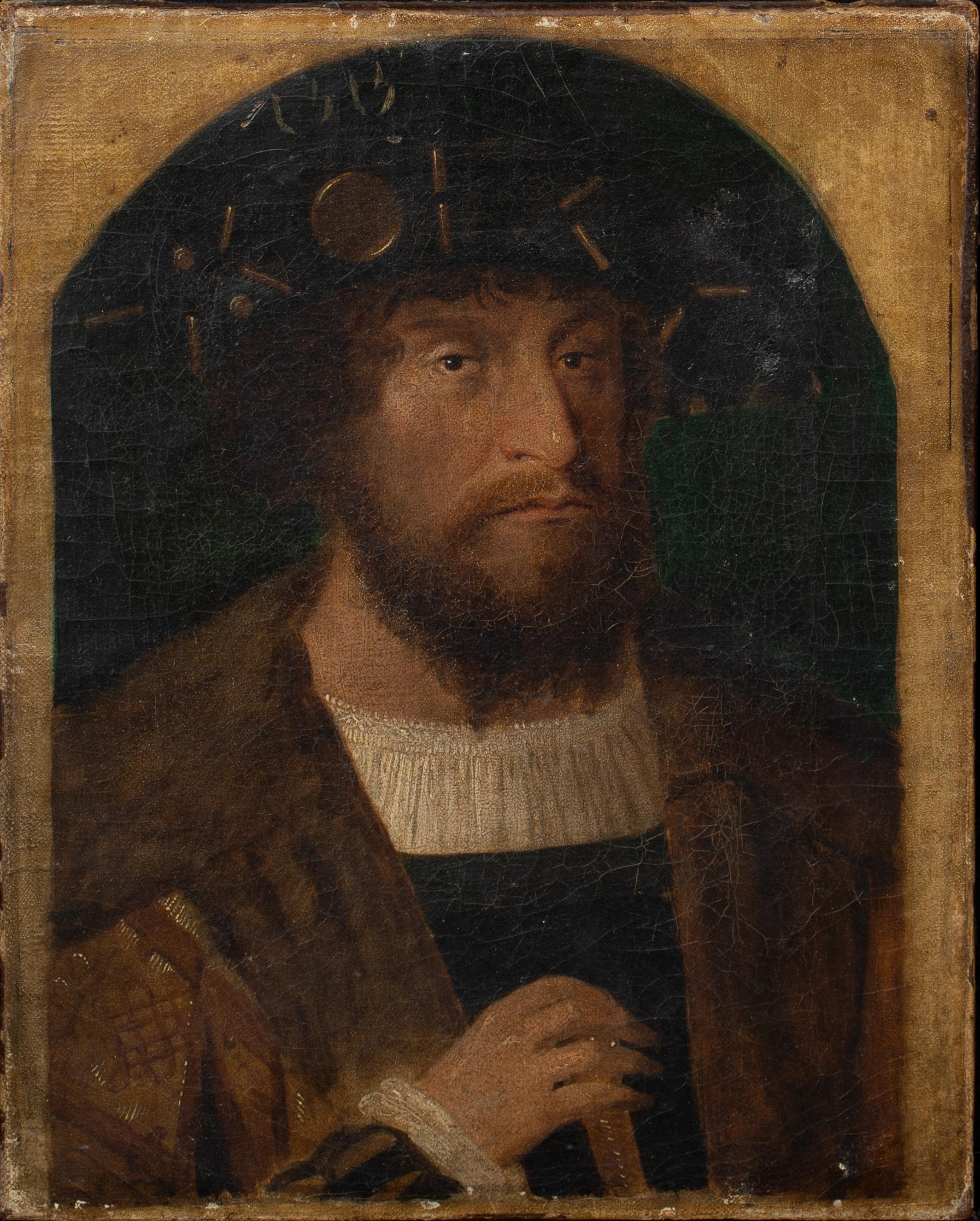 Michael Sittow Portrait Painting - Portrait of a Christian II, King Of Denmark & Norway, 17th Century